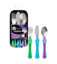 Tacamuri pentru copii Explora, Tommee Tippee, metal